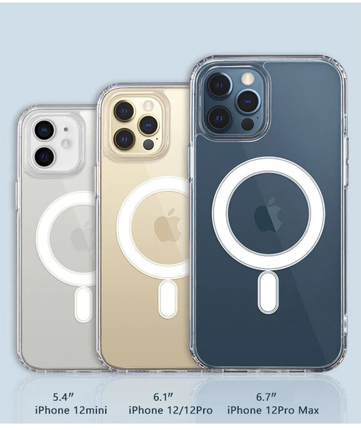 【IPHONE13PRO】磁石付きケース マグネットケース iPhone 充電器対応 ワイヤレス充電器に 全面保護 高透明度 マグネット付き 便利 iPhoneケース