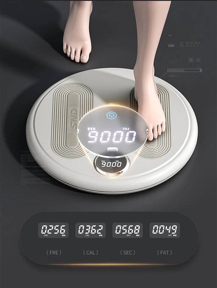 【ピンク】スピンボード ツイストボード ストレッチ スマートディスプレイ エクササイズ フィットネス おうちジム 回転 ウエストシェイプ ひねり運動 ねじり スピントレーナー 痩せる ダイエット