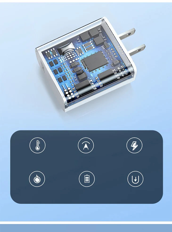 【ブラック】日本規格 USB充電 ACアダプター  type-C 同時充電 急速充電 超速充電 PD対応 iPhone android iPad 18W 3倍速い 高性能 高品質 コンパクト 持ち運び シンプル