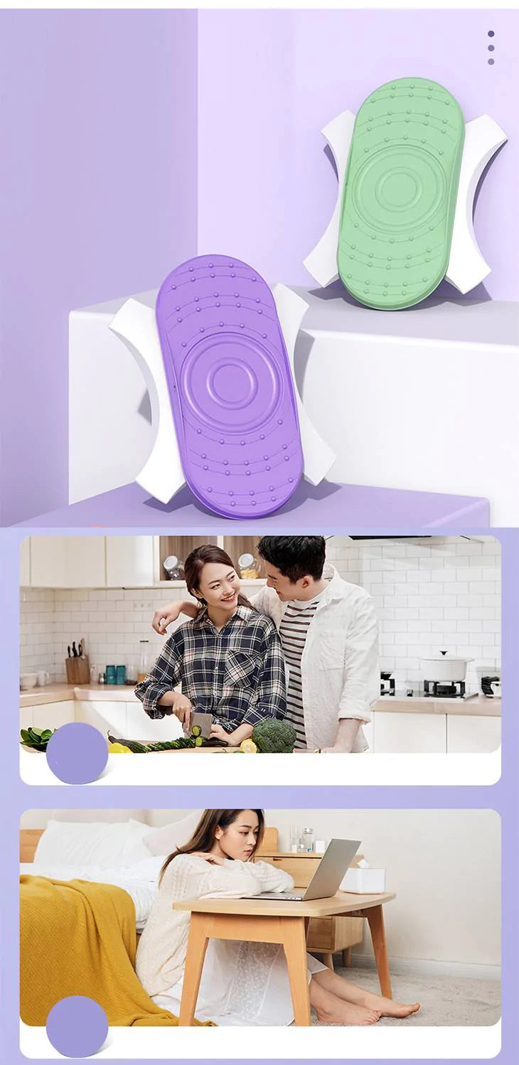 【ピンク】スピンボード ツイストボード ストレッチ エクササイズ フィットネス おうちジム 回転 ウエストシェイプ ひねり運動 ねじり 両足分離 スピントレーナー 痩せる ダイエット