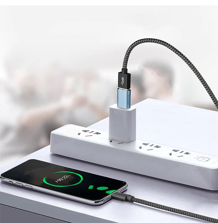 USB Type-C 変換 アダプター タイプC タイプA android 充電 データ転送 高速 便利グッズ ノートパソコン iPhone