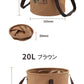 【ブラウン10L】水汲みバケツ バケツ 折りたたみ式 バッカン ポータブルバケツ 水汲み 持ち手 アウトドア ペット 釣り用バケツ 大容量 自立式 持ち運び 防水 便利