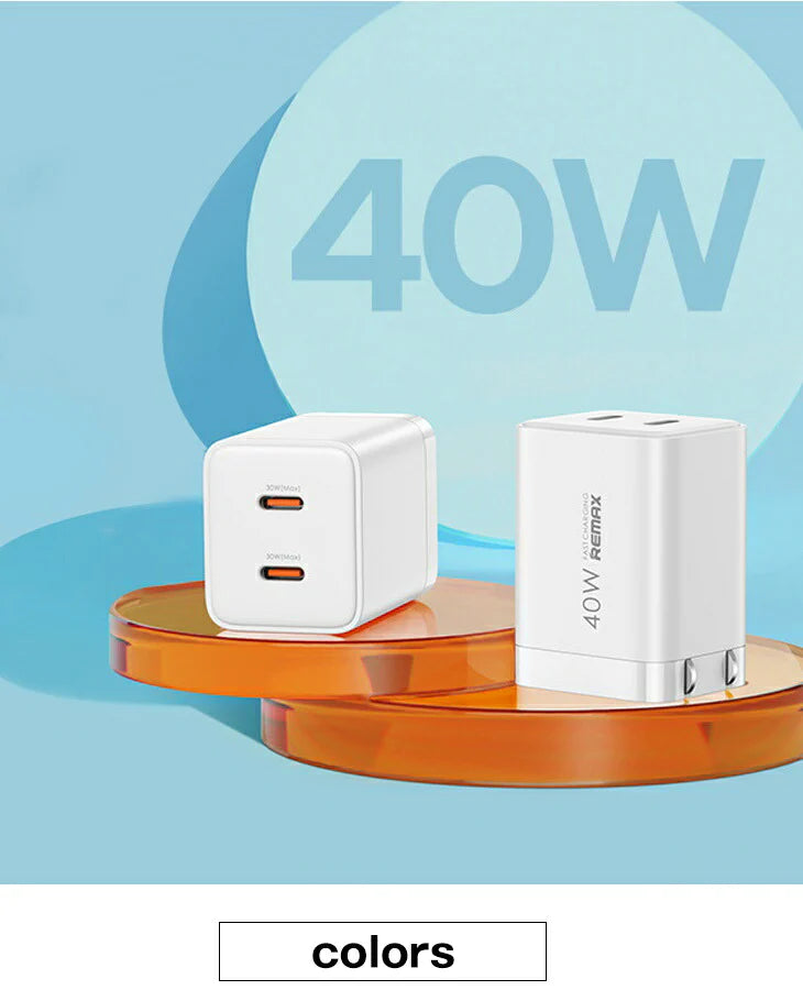 充電器 ACアダプター 急速充電 Type-C 2口 2ポート Android アイフォン iPad ケーブルセット コンセント ACアダプタ 40W 13 12 11 X XS XR Plus