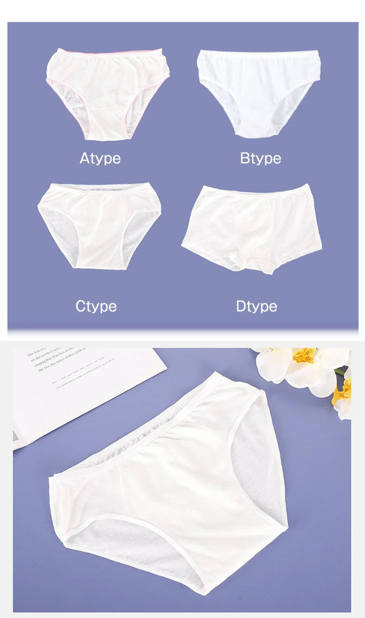 【CTYPE(メンズ)】使い捨てショーツ　パンツ　メンズ　レディース　旅行用　生理　便利　洗濯不要　個別包装