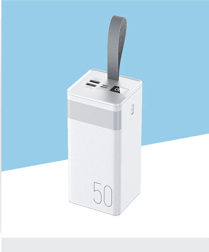 REMAX モバイルバッテリー 50000mAh 大容量 2口 2ポート 急速充電 小型 軽量 iPhone iPad Android Type-c IPH USB 10W