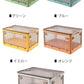 【ホワイト】収納ケース 小サイズ プラスチック 収納 カラーボックス 収納箱 収納ケース 衣類 ふた付き 小物 ベッド下収納ボックス 折りたたみ 5面開き 大容量 ボックス