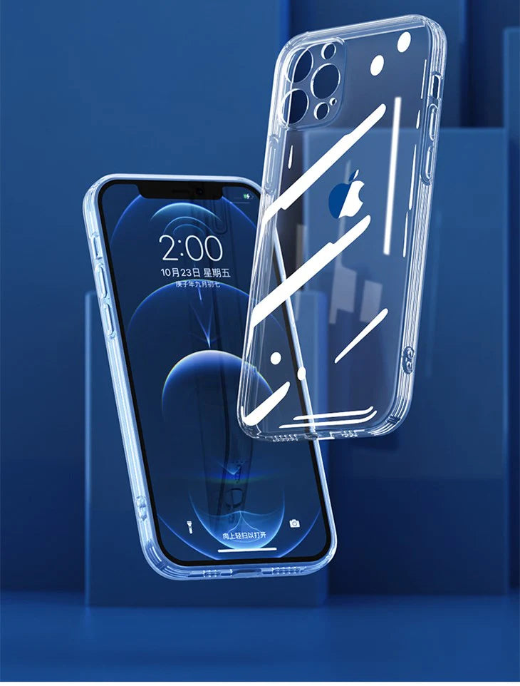 【IPHONE13】透明 超頑丈 iPhoneケース 携帯 薄い 軽い スマート iPhone12 iPhone13 高品質 鏡面 鏡のような シンプル