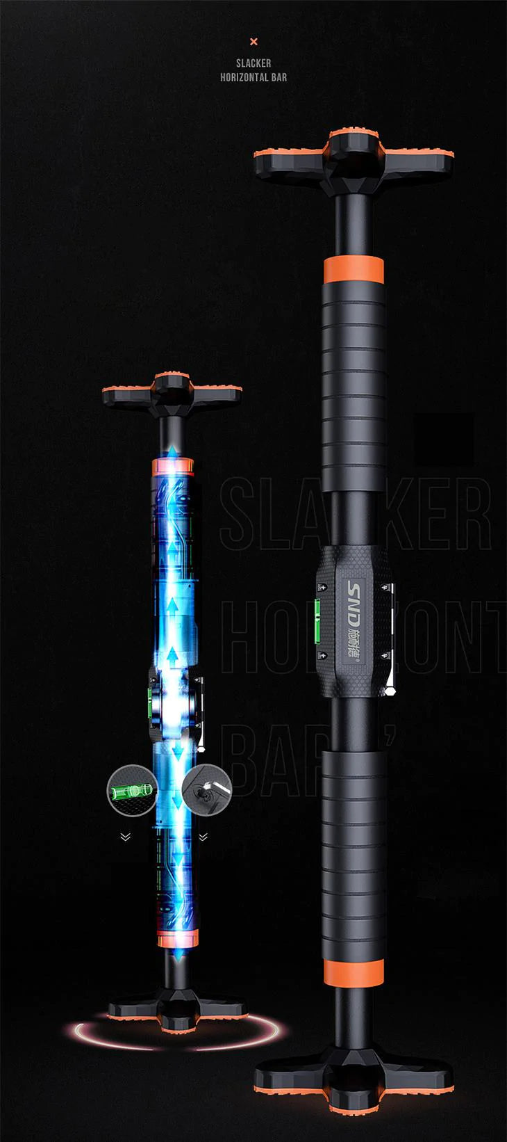 【110-140CM】懸垂バー 突っ張り棒 ぶら下がり健康器 自宅ジム おうちジム とレーニング 簡単設置 家庭用 チンニングバー 調整可能 高耐荷重 おしゃれ エクササイズ