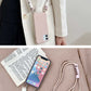 【TYPE7IPHONE13PROMAX】韓国風 iPhoneケース アイフォン iPhone13 肩掛け ストラップ かわいい おしゃれ ファッション センス シンプル 無地 トレンド感