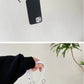 【グレーIPHONE13PROMAX】iPhoneケース アイフォンケース ストラップ付 チェーンストラップ おしゃれ かっこいい  高級感 きれい iPhone13 無地 シンプル