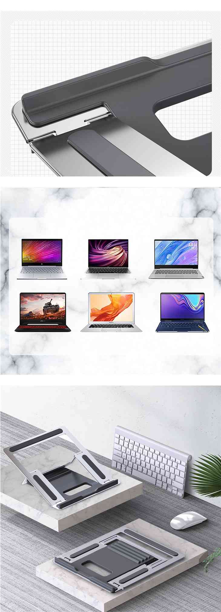 ノートパソコンスタンド スタンド タブレットスタンド 冷却 猫背 姿勢対策 肩こり改善 腰痛 卓上 オフィス 仕事 収納 デスク