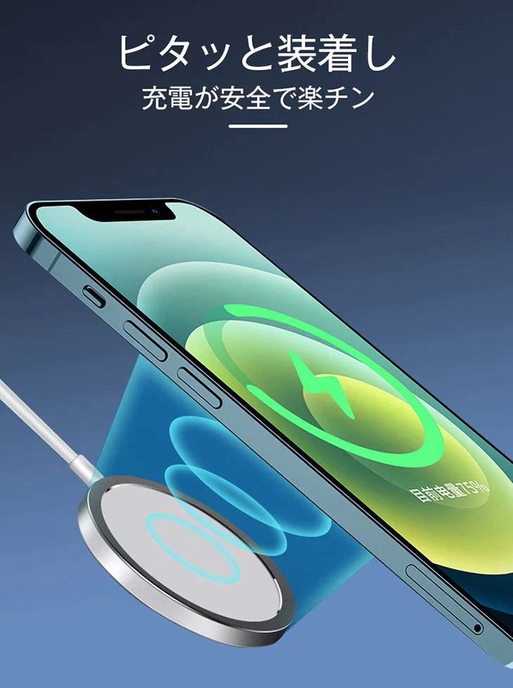 【IPHONE13】Magsafe充電セット ワイヤレスイヤホン 6点セット 急速充電 イヤホン充電ケース 20W充電アダプター 充電ケーブル 5000mAh充電バッテリー Magsafe充電器 Magsafe充電バッテリー Magsafe対応ケース カバー iphone13 iphone12