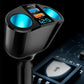 【Quick charge 3.0 カーチャージャー】5in1  シガーソケット 2連 増設 延長 車載 急速充電 USB 充電器 スマートフォン 充電器 スマホ タブレッ iphone 大容量 アイフォン