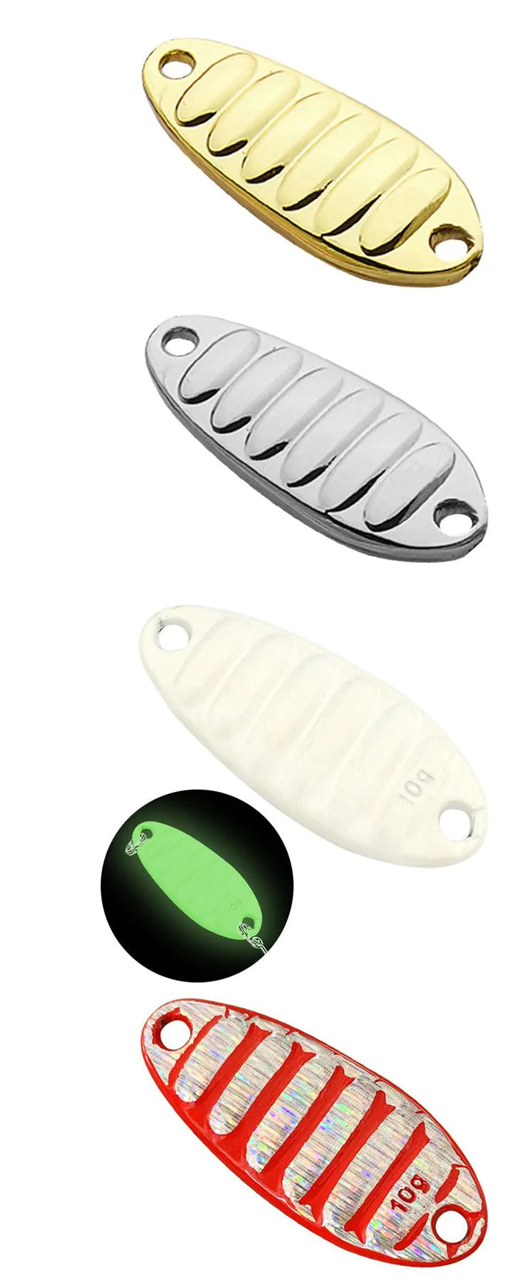 【25G】7点セット トラウトスプーン ルアー 釣り 釣果率アップ ネイティブトラウト フィッシング 高品質 釣り具 クラッシックタイプ 定番スプーン