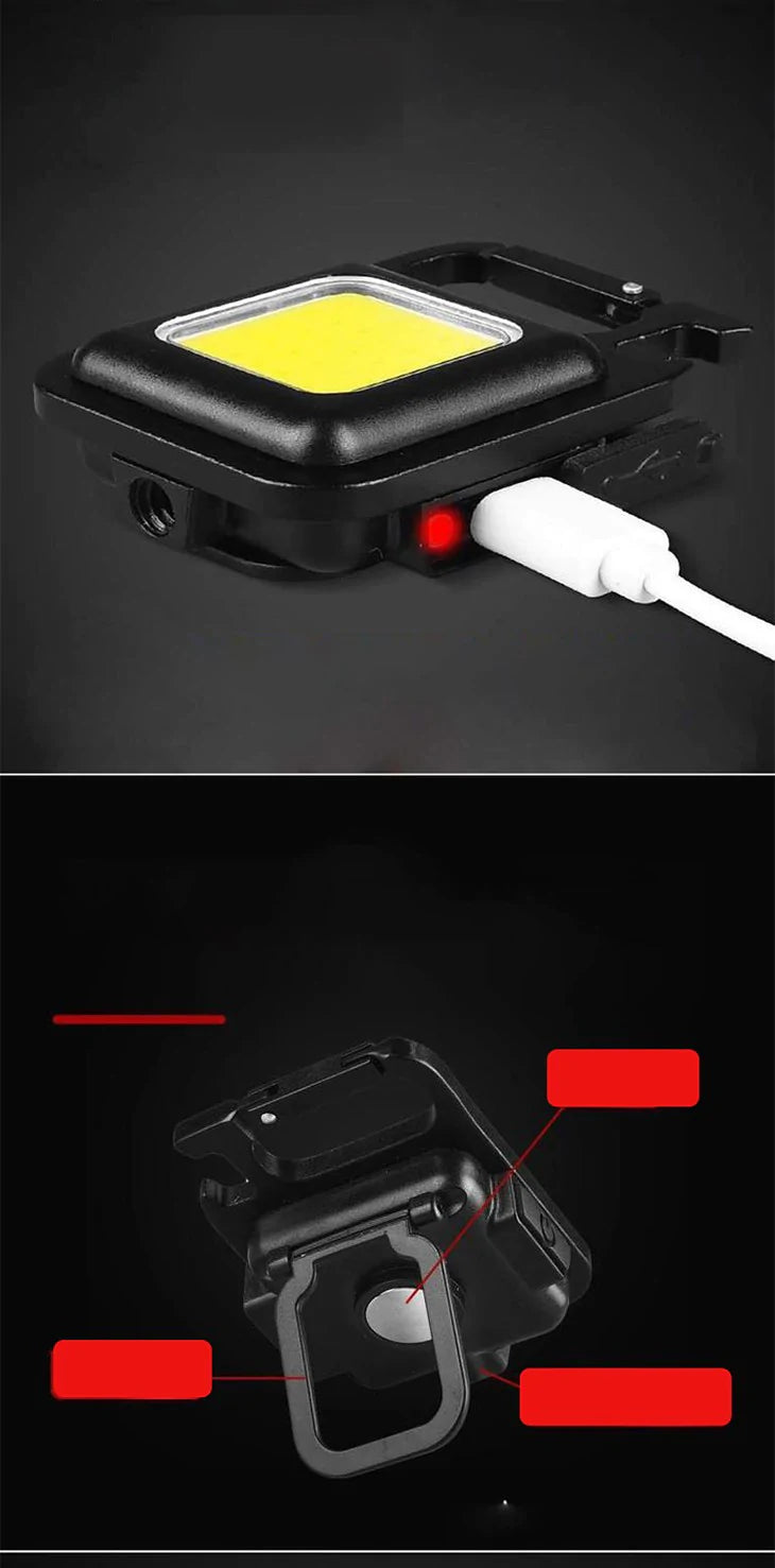 【レッド】懐中電灯 超高輝度 懐中電灯 最強 ledライト 防水 充電式 ハンディライト 白&赤色灯 4モード ズーム調整 COBライト 小型 明るい 軍用 防災 登山 夜釣り用 キャンプ アウトドア 地震 停電対策