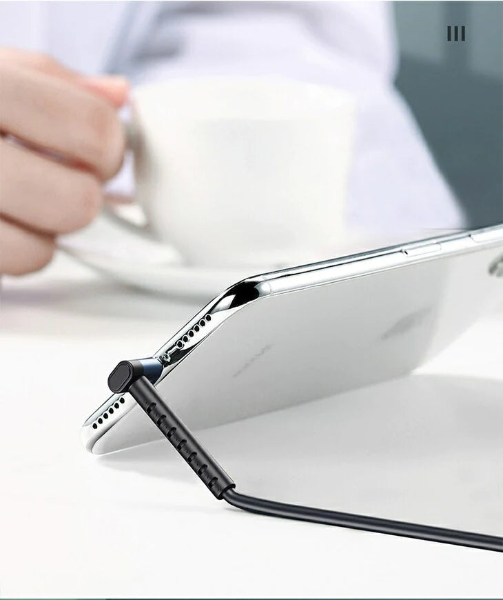 【Bホワイト】充電ケーブル 充電器 ケーブル USB 1m 急速充電 REMAX iP Micro Type-C L字