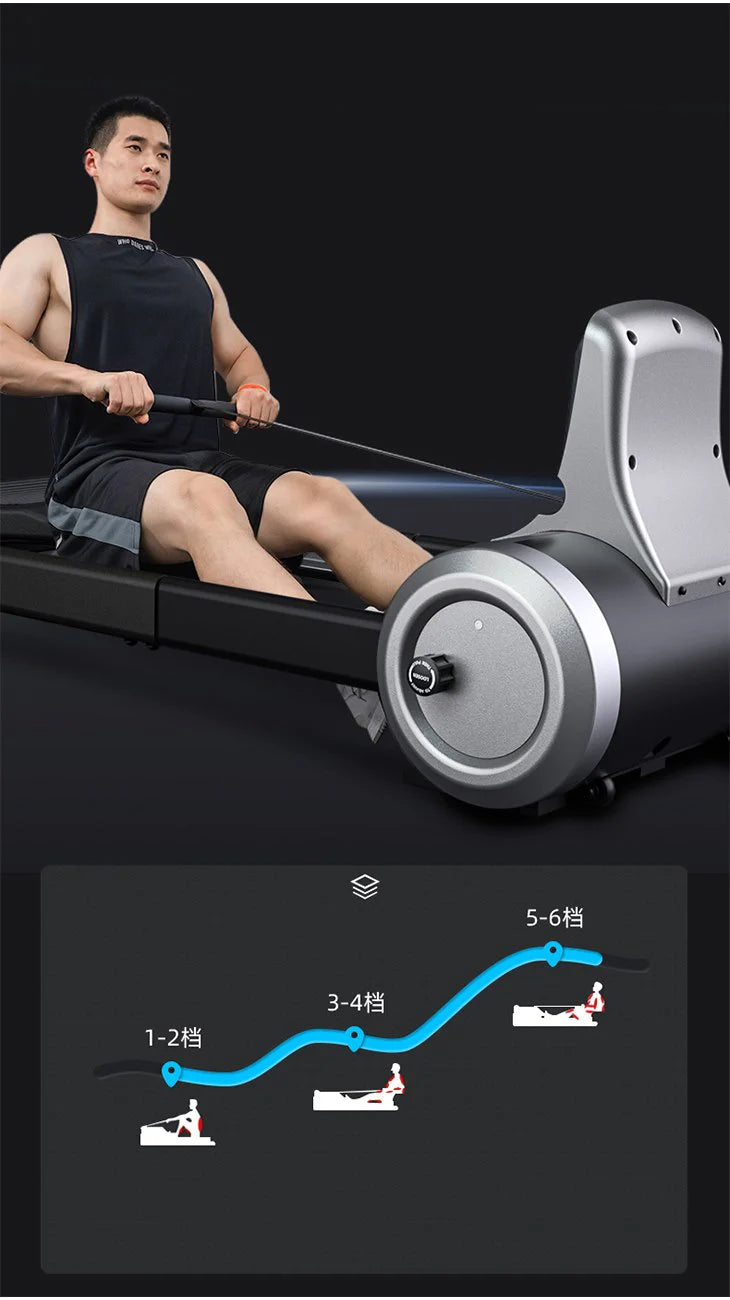 ローイングマシン ボート漕ぎ 筋トレ 筋肉トレーニング ディスプレイ 静音 省スペース ボートマシン 全身運動 ダイエット エクササイズ ストレッチ 二の腕 家庭用 おうちジム
