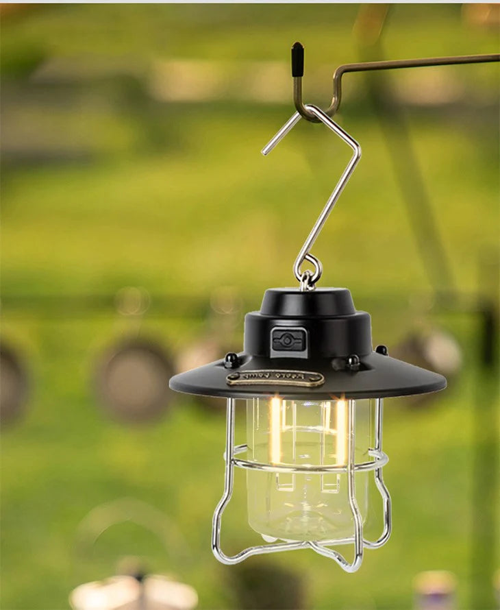 【グリーン】LEDランタン LED ランプ ライト 照明 アウトドア レジャー USB充電式 キャンプ カラフル ブルーノ 北欧 テイスト レトロ シンプル おしゃれ かわいい
