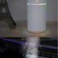 【ピンク】ミニ家庭用加湿器 アロマエッセンシャルオイル ディフューザー LED 常夜灯付き超音波 おしゃれ 加湿器 タンク式 インテリア 風邪防止 癒し