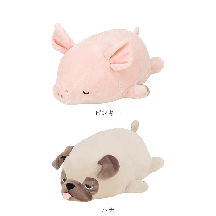 【ジョイ・クッション】 抱き枕 ぬいぐるみ ねむねむアニマルズ 通販 ネムネムプレミアム マシュマロアニマル ボルスター ミニサイズ nemunemu クッション 抱きまくら 柔らかい 心地よい 心地良い もちもち 癒し