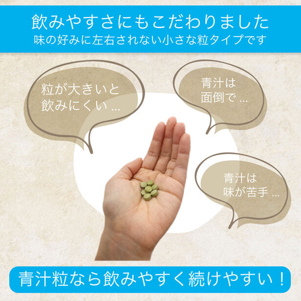 長命草・桑ノ葉 青汁粒  1袋 1カ月分 [ボタンボウフウ 牡丹防風 サクナ 無農薬 国産 血糖値 青汁 粒 クロロゲン酸 ダイエット 頻尿 花粉症 便秘 マグネシウム 亜鉛 肝臓 美容 鉄分 錠剤 タブレット ビタミン]