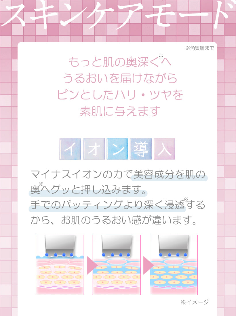 （Grossy Pink）毛穴汚れを水のチカラで弾き出すウォーターピーリング美顔器【美ルル アクアルファ】