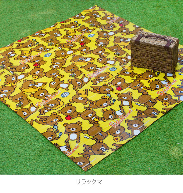 【スヌーピー・フワフワ空中散歩・asachara】 レジャーシート 通販 レジャーマット 2畳 4～5人用 厚手 クッション 折りたたみ 折り畳み ピクニックシート ピクニックマット 大きい 大きめ ふんわり やわらか バッグ付き 運動会 遠足