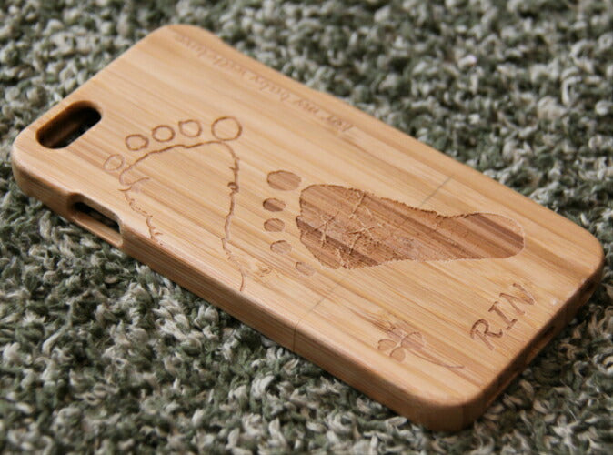 【5000円（税込）以上ご購入者様限定！！】足-フォン（Ashi-Phone)■オリジナルスマホケース 名入れ スマホケース  赤ちゃん 足形iPhone6/6s iPhone6/6s Plus/出産祝い/出産内祝い/誕生記念/ギフト