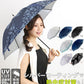 【6510.navy・長傘47cm】 晴雨兼用傘 47cm 8本骨 ATTAIN アテイン  通販 裏シルバー UV99%CUT 遮光率98.0%以上 日傘 レディース 手開き 手動 おしゃれ かわいい 軽い 軽量 ショートタイプ 雨傘 長傘 黒 ブラック