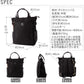 【BK.ブラック】 リュック anello アネロ  通販 リュックサック レディース メンズ 大容量 多収納 2way トートバッグ 大人 かわいい 通学 通勤 シンプル おしゃれ 無地 背面ファスナー 大きめ A4 B4