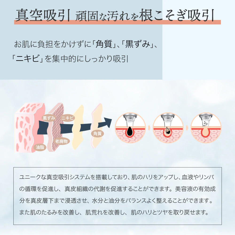 Sarlisi サーリシ スマホ連動型 毛穴吸引器