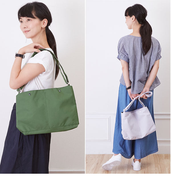 【ブラック】 ショルダーバッグ アネロ anello  通販 斜めがけバッグ レディース メンズ 斜めがけ 軽量 軽い a4 横型 10ポケット ミニポーチ付き 大容量 多収納 大きい ファスナー シンプル 無地