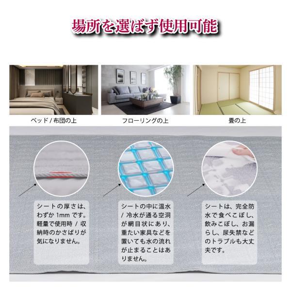 【温活／眠活】光熱費削減・節電・省エネ｜敷く湯たんぽ｜敷くヒーター｜快水眠シングル