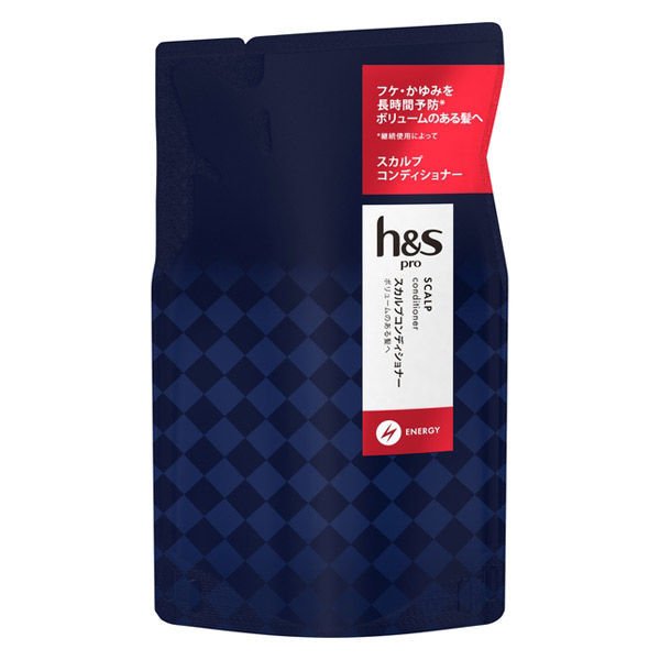 【おまけ付き！】h&s PRO（エイチアンドエス）スカルプコンディショナー エナジー フケ・かゆみ+ボリュームアップ 詰め替え 300g