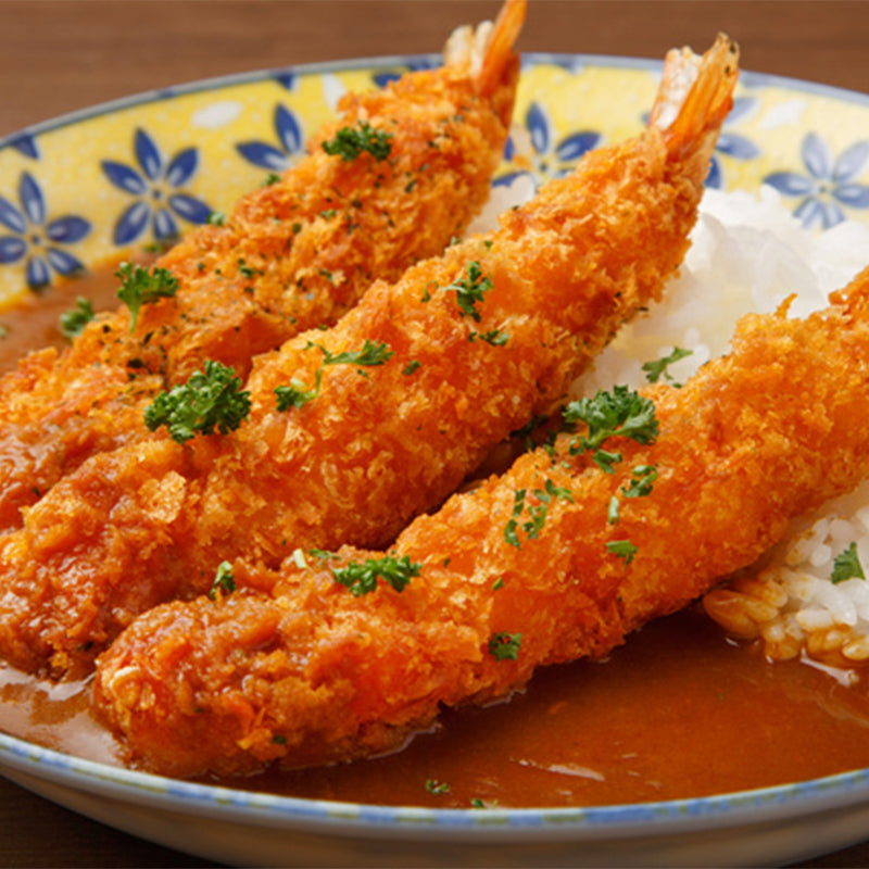 【送料無料】【 約1kg(20尾)】特大5Lサイズ海老フライ