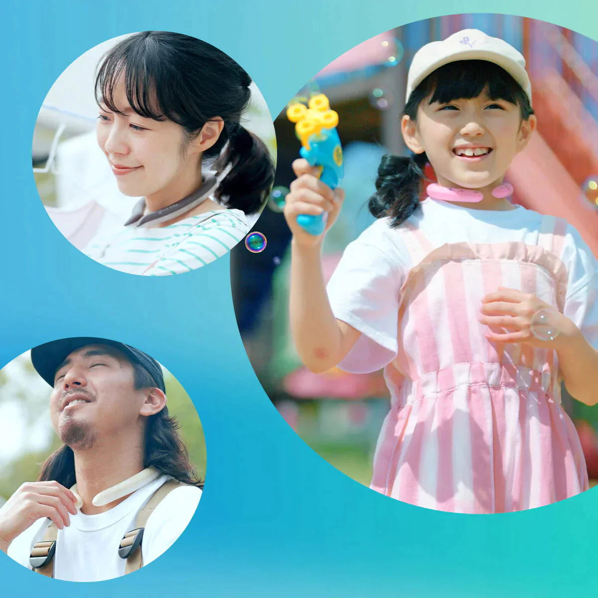 【Sサイズxキナリ(フルーツ柄)】ICE RING キッズ アイスリング SUO スオ ネッククーラー クールリング 子供 S 女の子 男の子 首 冷却 冷感 グッズ 熱中症対策グッズ 暑さ対策 暑さ対策グッズ ひんやり 冷却チューブ ネック 子ども エフオー FO こども 子供用 小学生