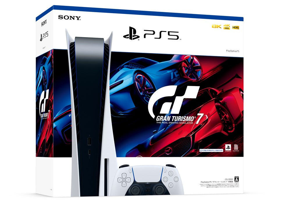 [PlayStation5本体] PlayStation5 “グランツーリスモ7”同梱版 CFIJ-10002 （ディスクドライブ搭載モデル）