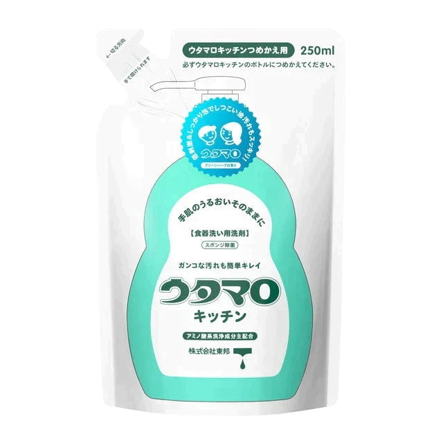 【ご新規さんとシェア買い】ウタマロキッチン つめかえ用 250ml [食器洗い洗剤]