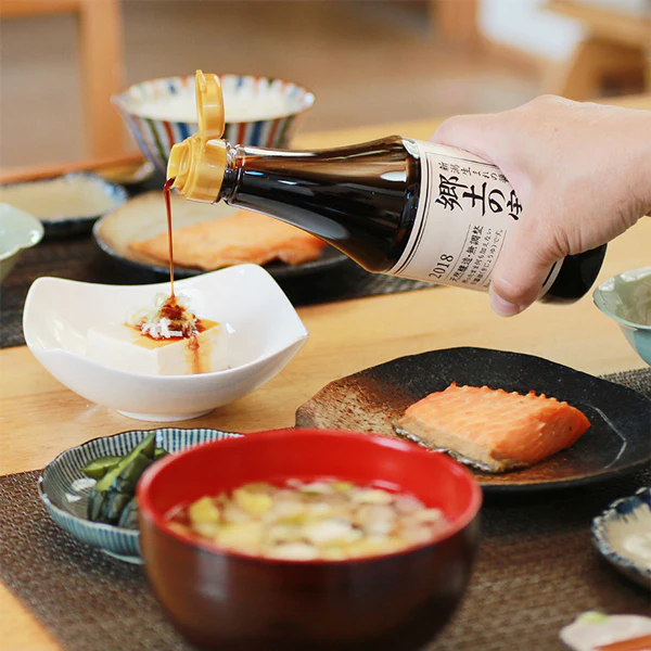 【生しょうゆ】新潟県産 生醤油 郷土の実り 360ml×3本ギフトセット