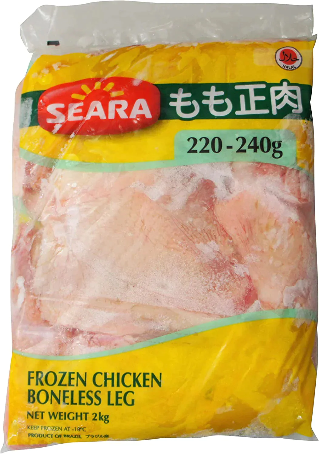 【肉の日】【100gあたり95円】訳あり！若鶏モモ（ブラジル産）　4ｋｇセット（2ｋｇ×2ｐ）若鶏モモ 送料無料 鶏モモ　業務用 冷凍 訳あり　鶏　もも肉 お取り寄せ お取り寄せグルメ 北海道と沖縄を除き 【送料無料】
