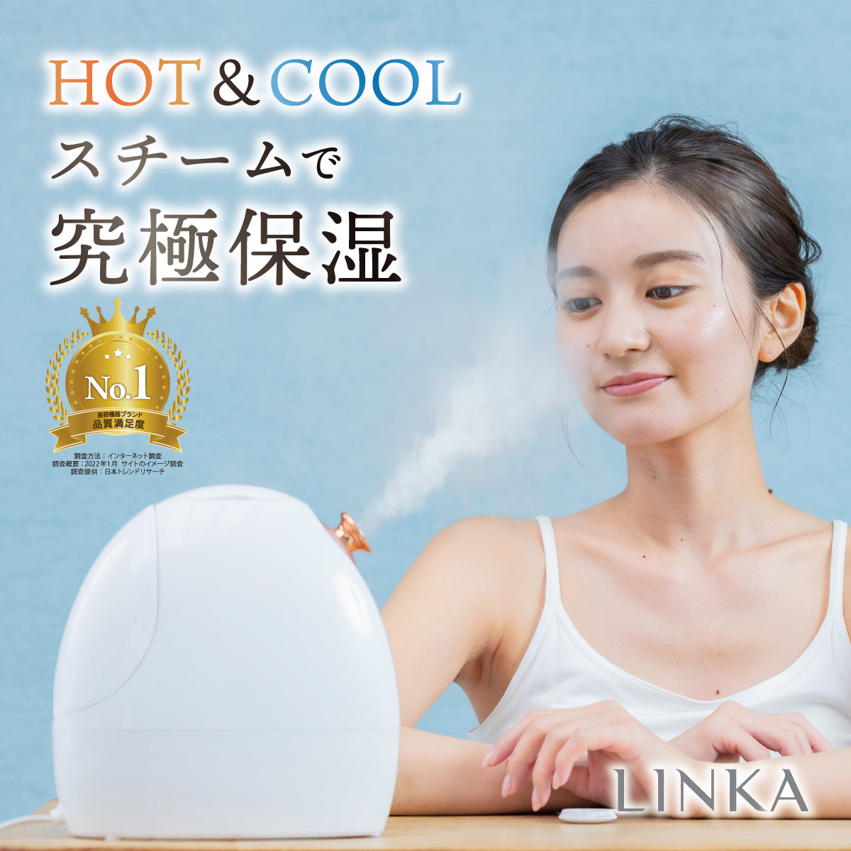 LINKA フェイシャルスチーマー