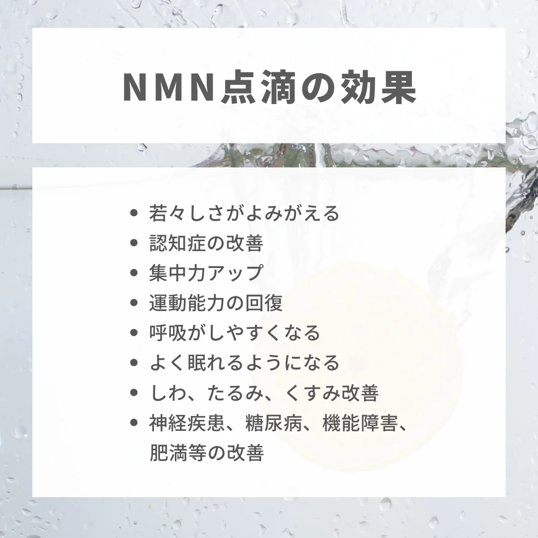 NMN点滴 ※初診料込（ノリス美容クリニック）【美容クリニックチケット】