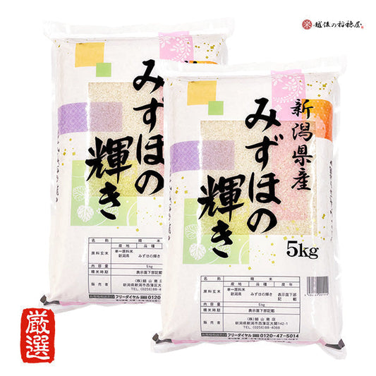 米 10kg みずほの輝き お米 新潟産 白米 10キロ 令和3年産