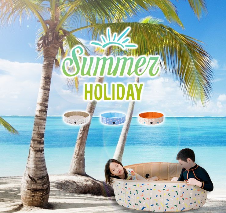 【超得ハイパーSALE】(カラー：ブルー)プール 折りたたみ 空気入れ不要 80×20cm ビニールプール コンパクト おしゃれ ベランダ 直径80cm 簡単収納 持ち運び便利
