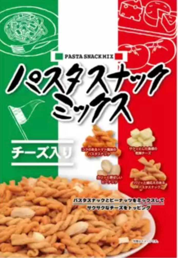 パスタスナックミックス チーズ入り18g x 7袋 菓子 おつまみ スナック菓子