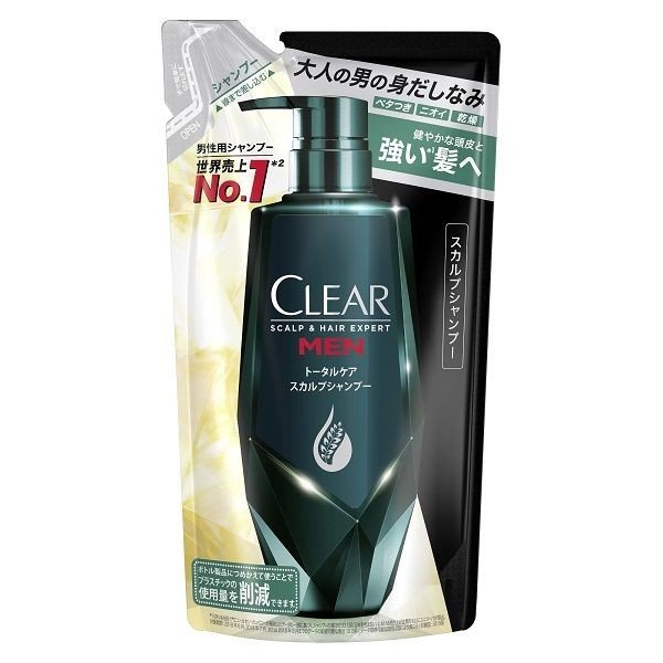 【おまけ付き！】CLEAR（クリアフォーメン）スカルプシャンプー トータルケア 詰め替え 280g