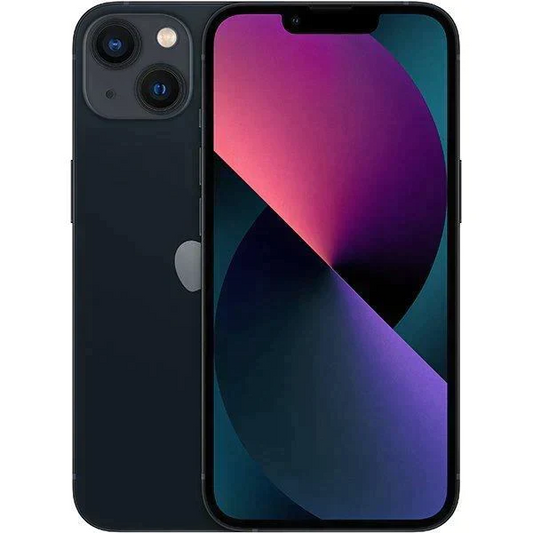 ★Appleストア版 国内正規SIMフリーiPhone13 128GB ミッドナイト MLNC3J/A　A2631 新品未開封♪ガラスフィルムと透明ケースプレゼント