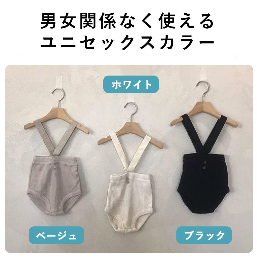 【ブラック73cm】 サロペット ベビー 夏 服 ロンパース 男の子 女の子 無地 男女兼用 レギンス ナチュラル パンツ 新生児 出産祝い ファッション オールインワン サスペンダー オーバーオール