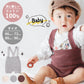 【グレー73cm】 ベビー サスペンダー サロペット ニット 女の子 男の子 パンツ キッズ suspender knit pants ショートパンツ シンプル ユニセックス 赤ちゃん コットン 可愛い 韓国風 60cm 70cm 80cm 90cm 子供服 春 秋 冬 送料無料