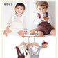 【グレー73cm】 ベビー サスペンダー サロペット ニット 女の子 男の子 パンツ キッズ suspender knit pants ショートパンツ シンプル ユニセックス 赤ちゃん コットン 可愛い 韓国風 60cm 70cm 80cm 90cm 子供服 春 秋 冬 送料無料